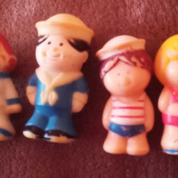P**Vintage TubTown figurines, set of 4 - Picture 4 of 11